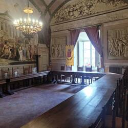 Lucignano - Palazzo Pretorio, sala Consigliare