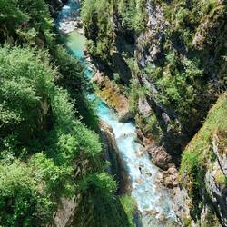 Blick von der Teufelsbrücke