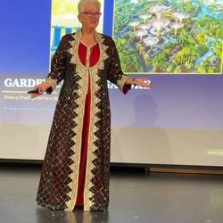 Jane- Speaker (yes, she had the best outfits)