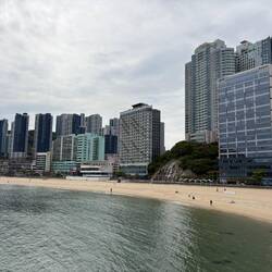 Der Songdo-Strand war 1913  der erste öffentliche Strand in Südkorea.