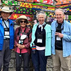 New friends from Watsonville -- Joanne a pharmacist and Srt a dentist-- both retired