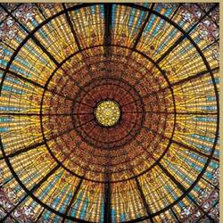 Underneath the Central Skylight