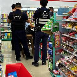 I witnessed a sting operation!