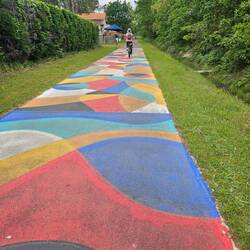 Fahrradweg mal anders