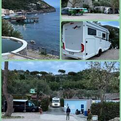 Ankunft auf dem Camping Nettuno