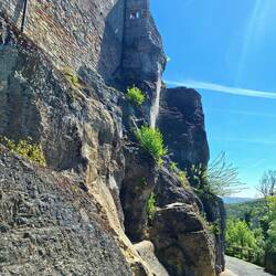 Tolles Ambiente Schloss auf den Felsen