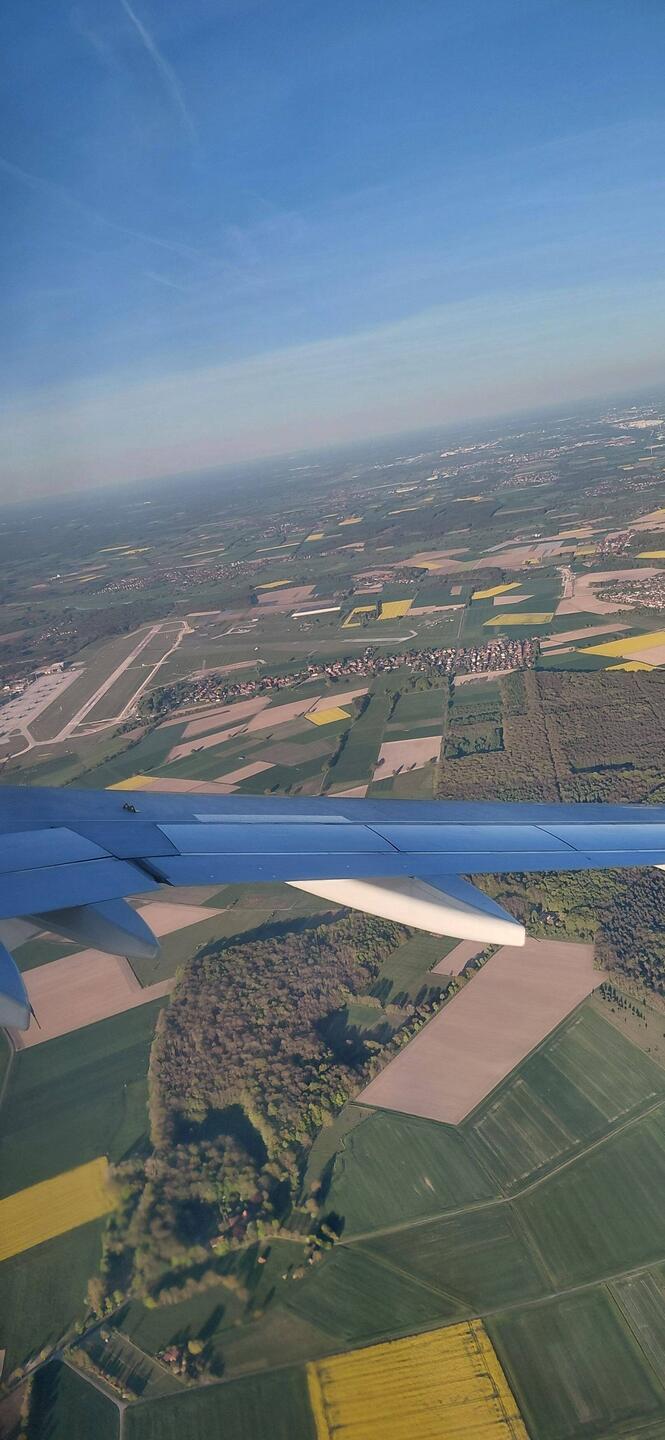 Landeanflug auf Hannover