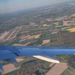 Landeanflug auf Hannover