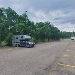 Stellplatz beim Walmart