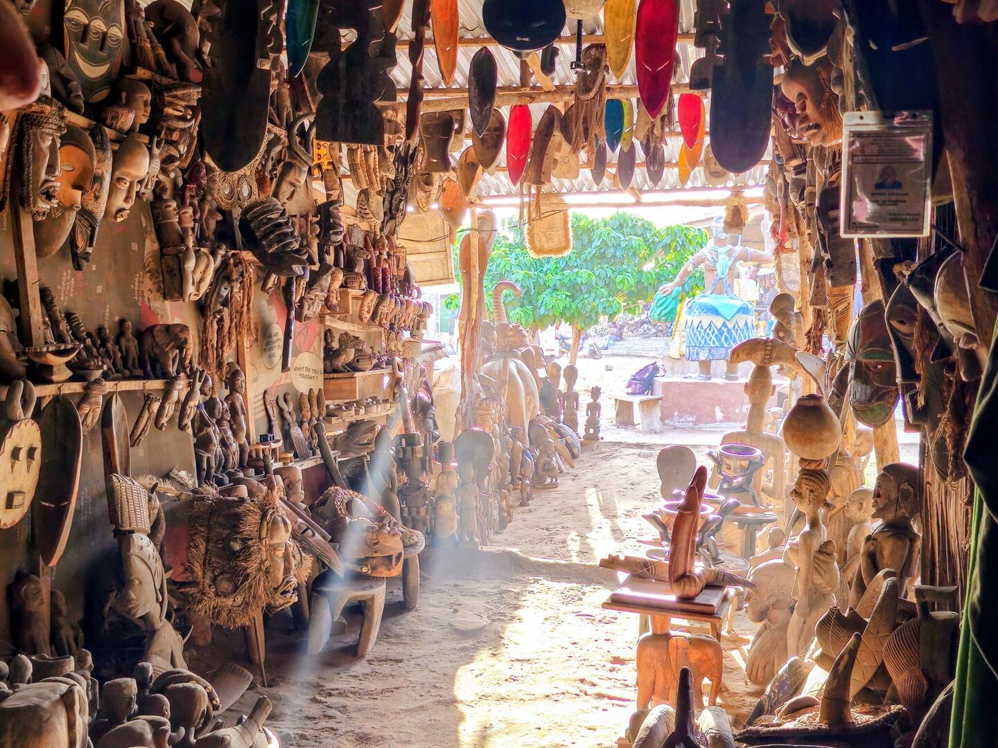 Voodoo Markt in Lome.