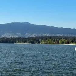 Bill also took this video of Vancouver skyline