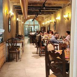 Simbios restaurant. All gluten-free.