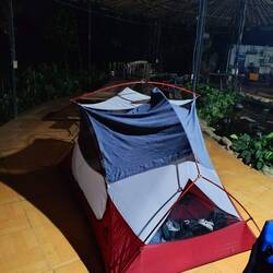 Camp spot at the Eco Home Stay & Tea Plantation