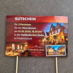 .... und heute Abend! Freu!