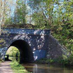 Wide and tall railway bridge 13A