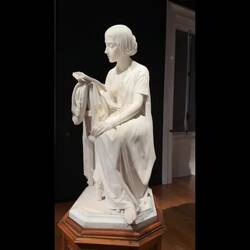 Marble sculptures; I was especially taken by how the marble looks like fabric (last sculpture).