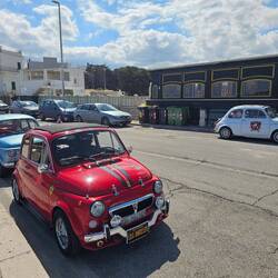 The Fiat 500 club at Torre a Mare