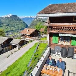 So lässt es sich aushalten - Frühstück auf Esters Terrasse