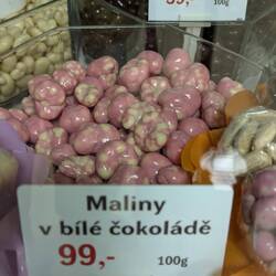 Die legendären Schokohimbeeren, die Agi so liebt.