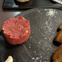 When going east, always eat beef tartare...but dont forget the quargel tartare!!