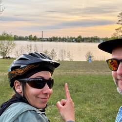 Qualitytime am See mit Nudelsalat