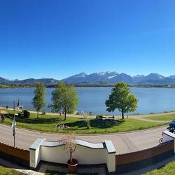 Blick aus unserer Suite
