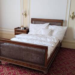 Schlafzimmer des Hausherrn