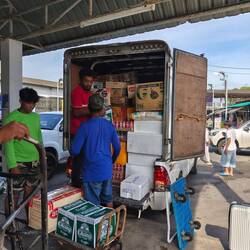 Packstation am Hafen