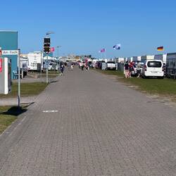 Zum 01. Mai hat sich der Campingplatz sehr gefüllt