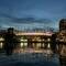 Rogers Arena at night