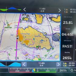Worse chop was near Cowan Point.
