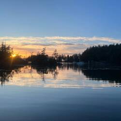 Smuggler Cove Sunset