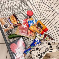 Auch einkaufen muss sein