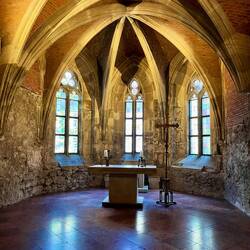 Lower Royal Chapel, part of medieval castle palace
