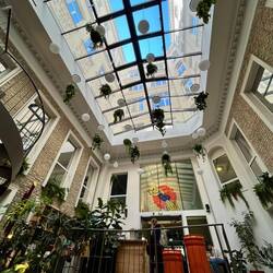Maverick Athenaeum hotel, central atrium
