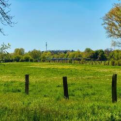 Blick zurück über die lange Brücke