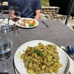 Etwas viel Gnocchi