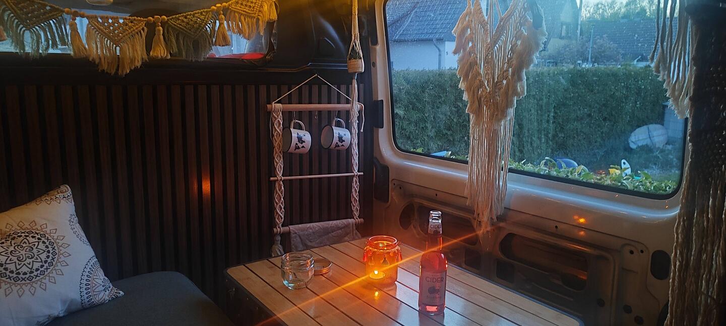 Erster Testabend...so gemütlich...