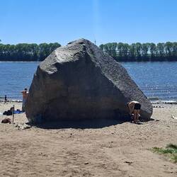 Der alte Schwede, Eiszeitfindling mit 217 t
