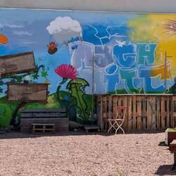 Popup-Garten, mitten im Ort