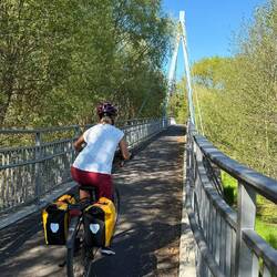 Fahrrad- und Fußgängerbrücke Dolgenbrodt