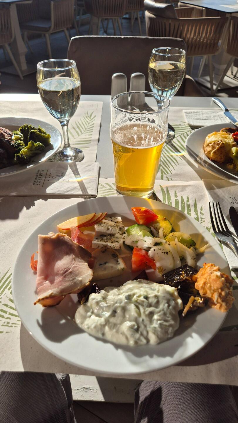 Gesund angefangen.
