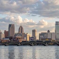 Skyline Detroit