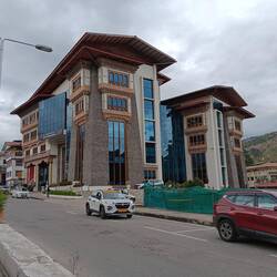 Lots of pretty buildings in Timphu