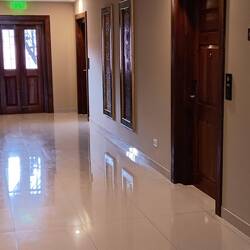 Our hallway at our hotel
