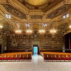 Aula Magna (great hall) — Palazzo del Bo.