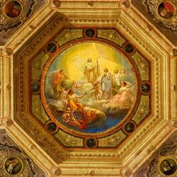 Aula Magna (great hall) — Palazzo del Bo.