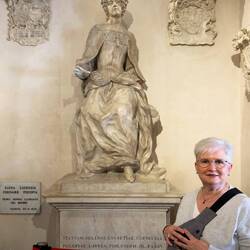 The first female university graduate in the world (1678) — Palazzo del Bo.