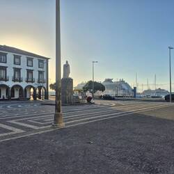 Morgens in Ponta Delgada