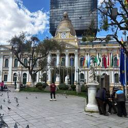 The Bolivian Congress meets here